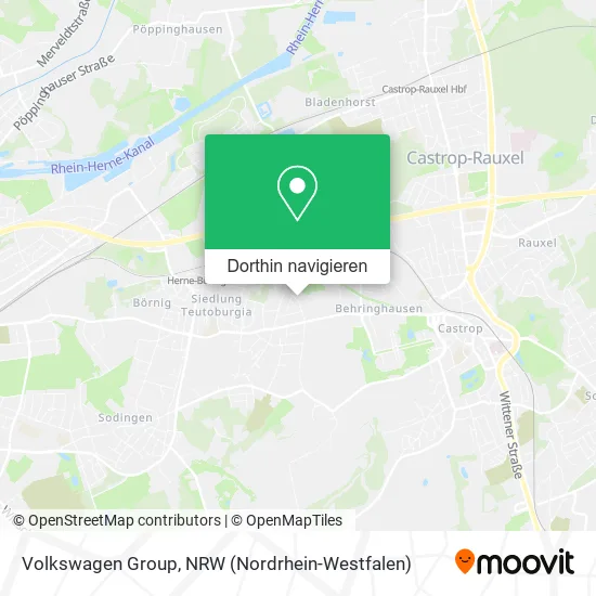 Volkswagen Group Karte