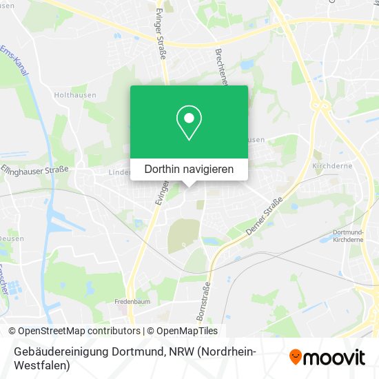 Gebäudereinigung Dortmund Karte