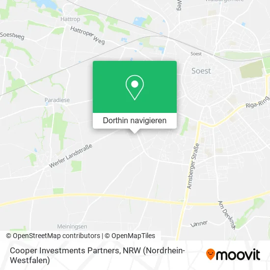 Cooper Investments Partners Karte