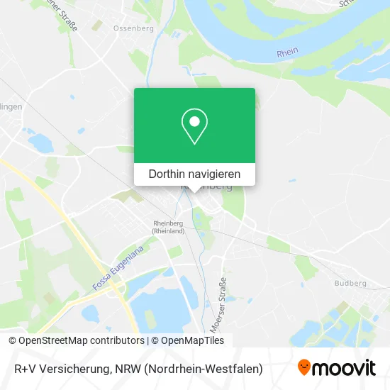 R+V Versicherung Karte