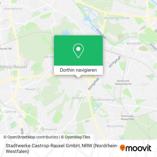 Stadtwerke Castrop-Rauxel GmbH Karte