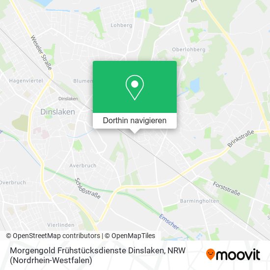 Morgengold Frühstücksdienste Dinslaken Karte