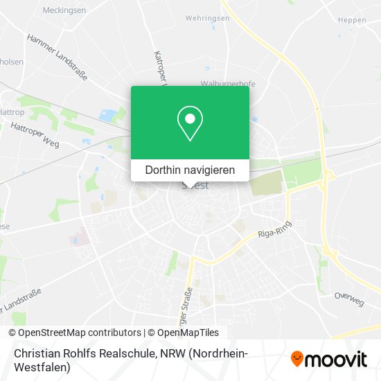 Christian Rohlfs Realschule Karte