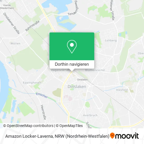 Amazon Locker-Laverna Karte