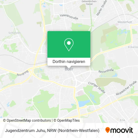 Jugendzentrum Juhu Karte