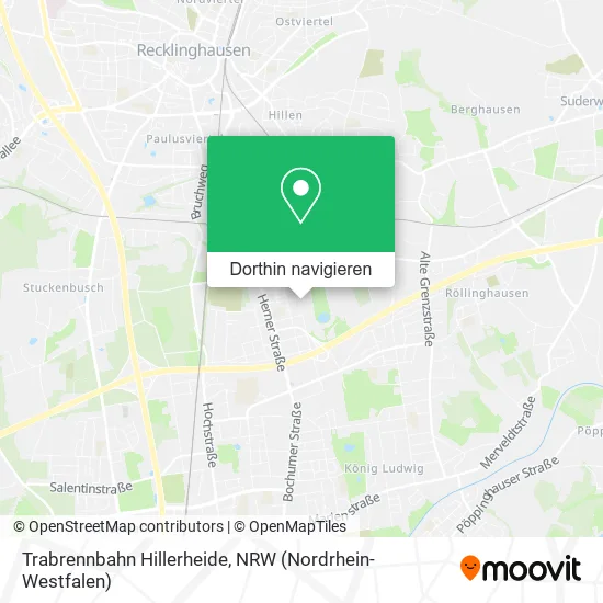 Trabrennbahn Hillerheide Karte