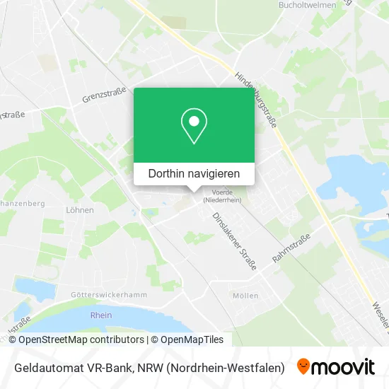 Geldautomat VR-Bank Karte