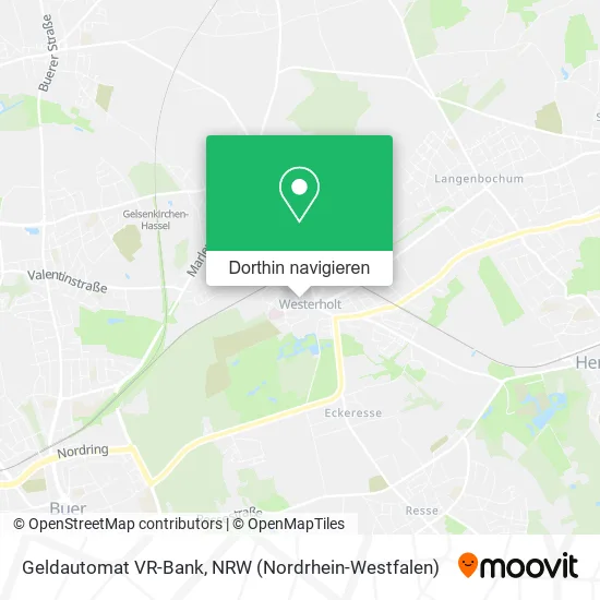 Geldautomat VR-Bank Karte