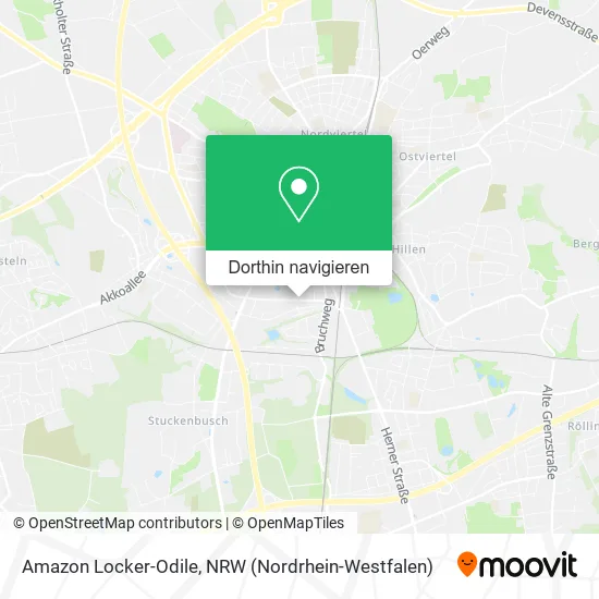 Amazon Locker-Odile Karte