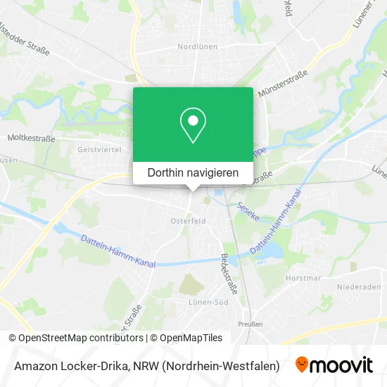 Amazon Locker-Drika Karte