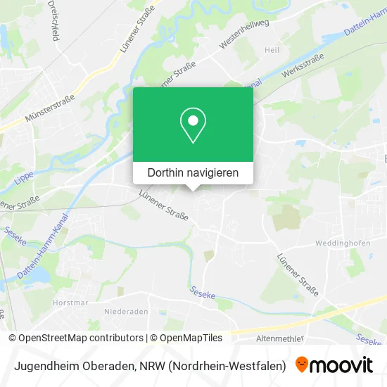 Jugendheim Oberaden Karte
