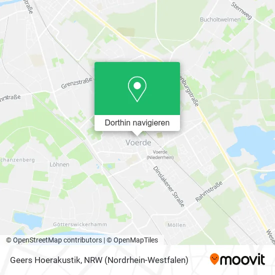 Geers Hoerakustik Karte