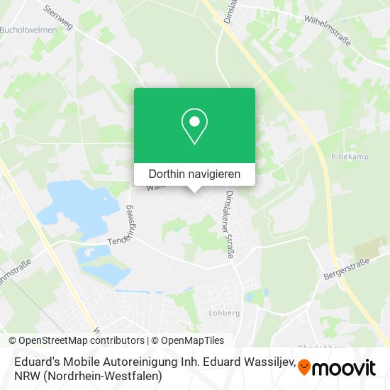 Eduard's Mobile Autoreinigung Inh. Eduard Wassiljev Karte