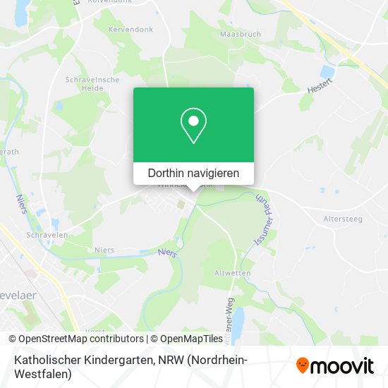 Katholischer Kindergarten Karte