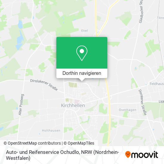 Auto- und Reifenservice Ochudlo Karte