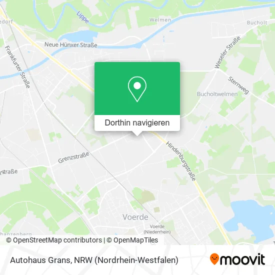 Autohaus Grans Karte