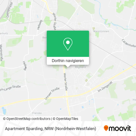 Apartment Sparding Karte