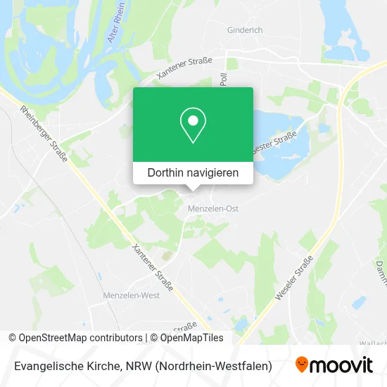 Evangelische Kirche Karte