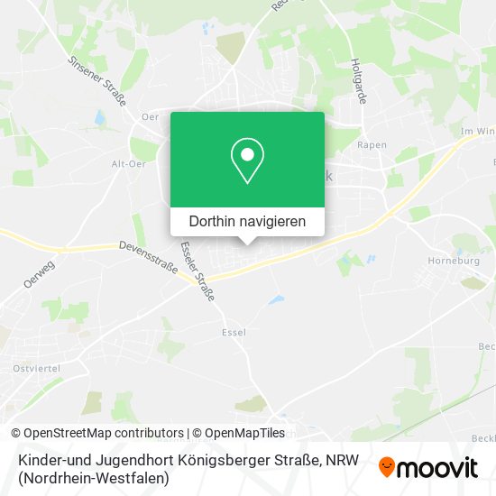 Kinder-und Jugendhort Königsberger Straße Karte