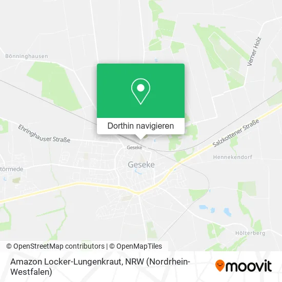 Amazon Locker-Lungenkraut Karte