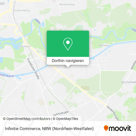 Infinitie Commerce Karte