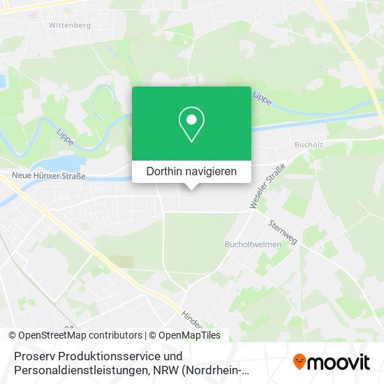 Proserv Produktionsservice und Personaldienstleistungen Karte