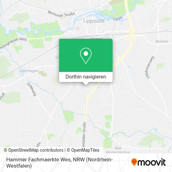 Hammer Fachmaerkte Wes Karte