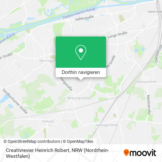 Creativrevier Heinrich Robert Karte