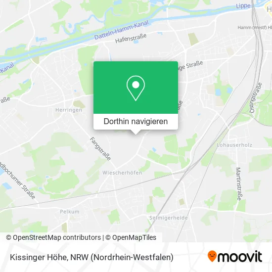 Kissinger Höhe Karte