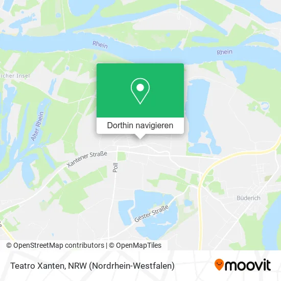 Teatro Xanten Karte