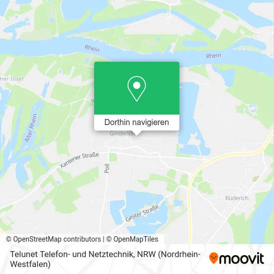 Telunet Telefon- und Netztechnik Karte