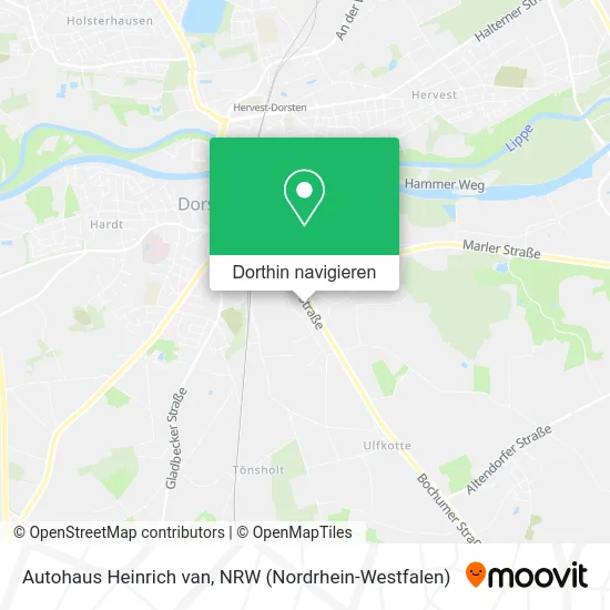 Autohaus Heinrich van Karte