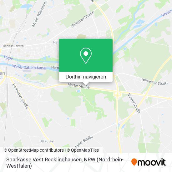 Sparkasse Vest Recklinghausen Karte