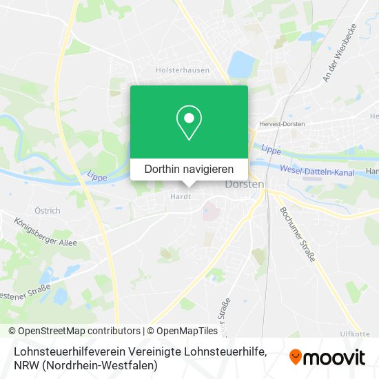Lohnsteuerhilfeverein Vereinigte Lohnsteuerhilfe Karte