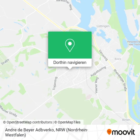 Andre de Beyer Adbverko Karte