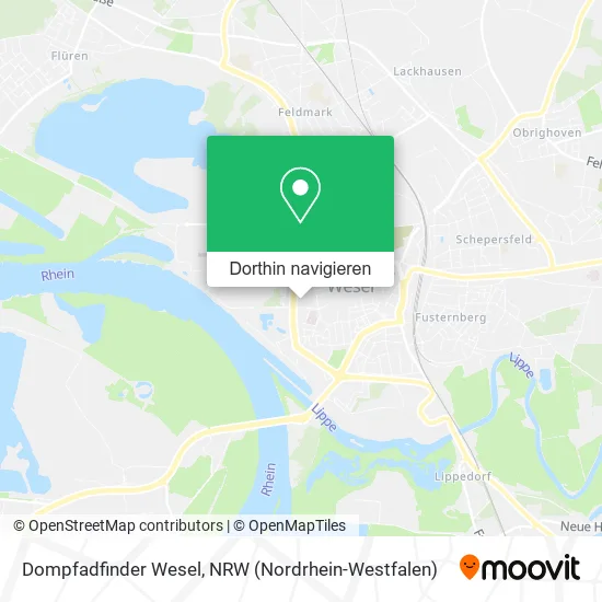Dompfadfinder Wesel Karte