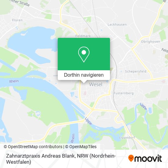 Zahnarztpraxis Andreas Blank Karte