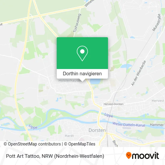 Pott Art Tattoo Karte