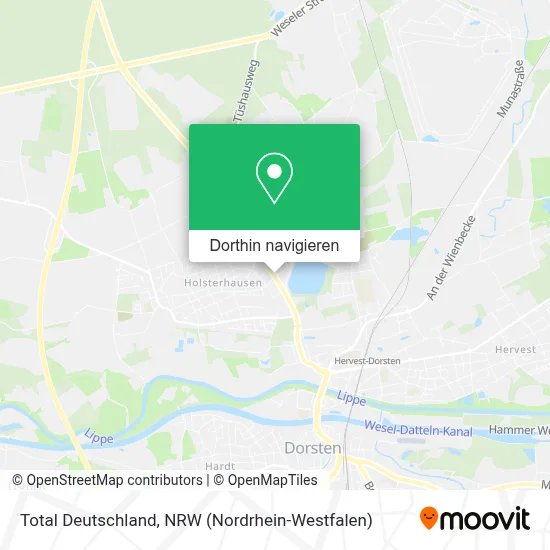 Total Deutschland Karte