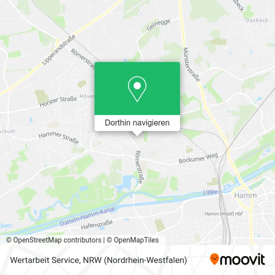 Wertarbeit Service Karte