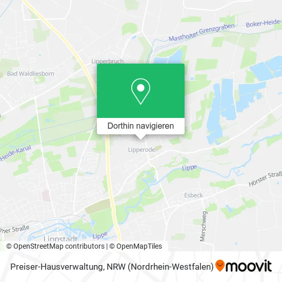 Preiser-Hausverwaltung Karte