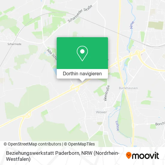 Beziehungswerkstatt Paderborn Karte