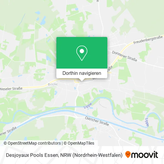 Desjoyaux Pools Essen Karte