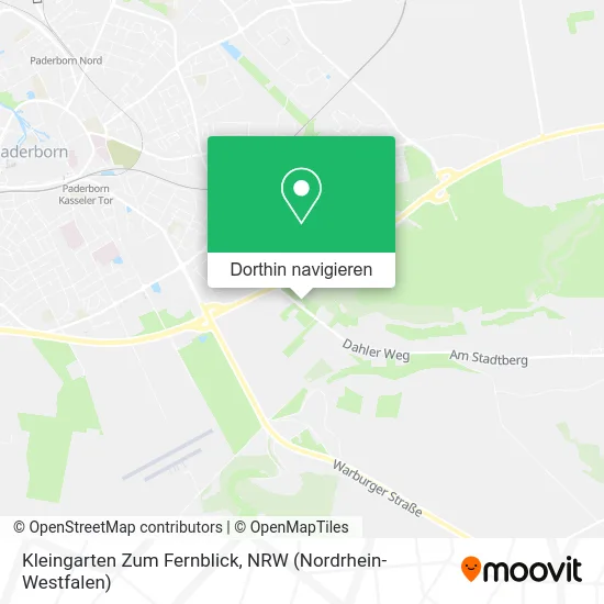 Kleingarten Zum Fernblick Karte