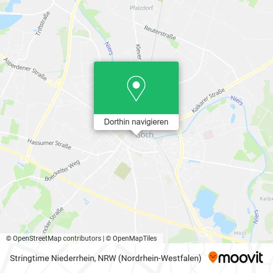 Stringtime Niederrhein Karte