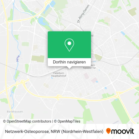 Netzwerk-Osteoporose Karte