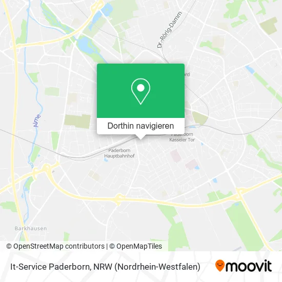 It-Service Paderborn Karte