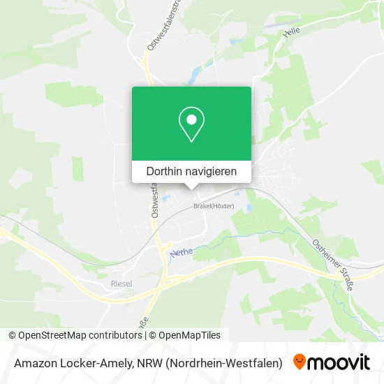 Amazon Locker-Amely Karte