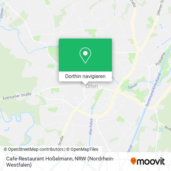Cafe-Restaurant Hoßelmann Karte