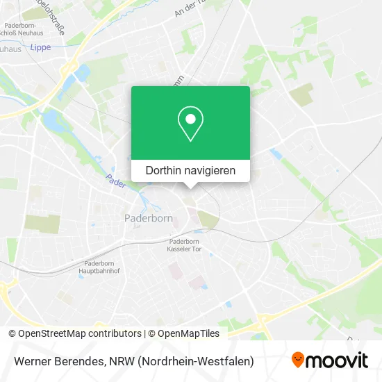 Werner Berendes Karte